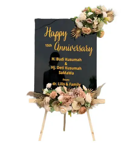 Papan Bunga Akrilik Kurungkambing